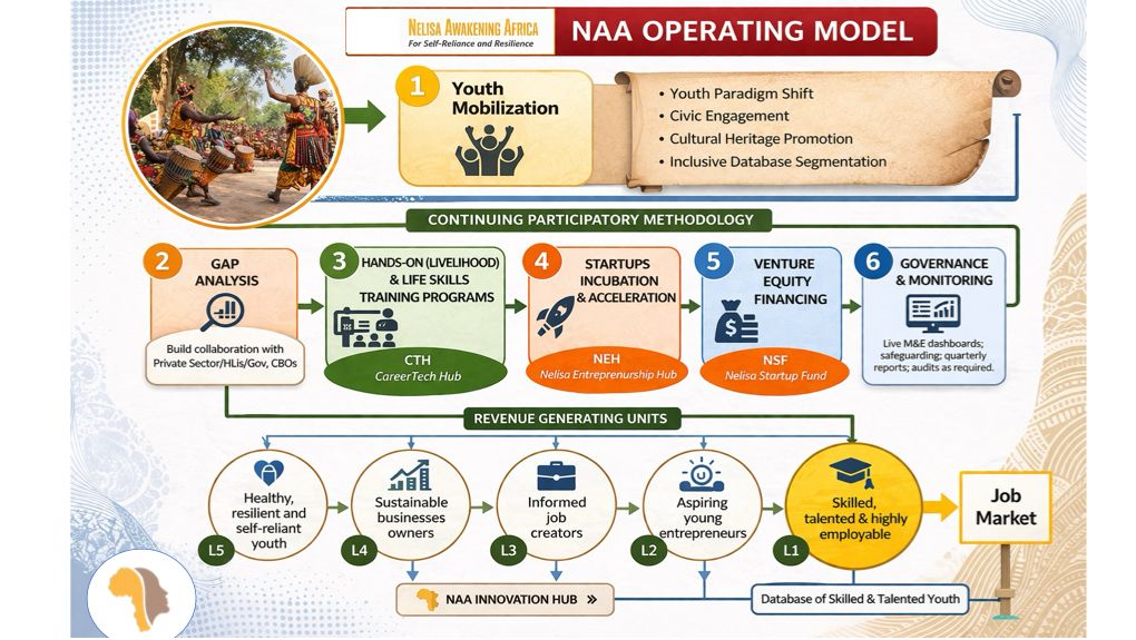 Operating Model Flow Diagram